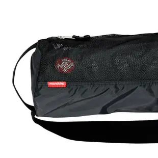 【Manduka】Breathe Easy Yoga Bag 網狀瑜珈墊揹袋 - Black(瑜珈墊收納袋、瑜珈墊揹袋)