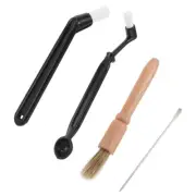 1 Set Coffee Grinder Brush Set Espresso Machine Cleaning Brush Practical Coffee