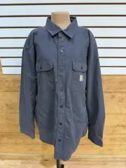 Carhartt Rugged Flex Relaxed Fit Canvas Fleece Lined. Mens XL NWT