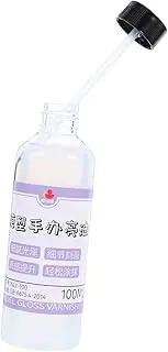 Modeling Clay Air Dry Sealant Varnish 100ml Brush Anti-Crack Waterproof for Polymer Clay Pottery Tool