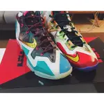 NIKE 11 PREMIUM LBJ11 詹姆斯 WHAT THE 650884-400