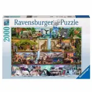 Ravensburger - Wild Kingdom Shelves 2000pc Jigsaw Puzzle
