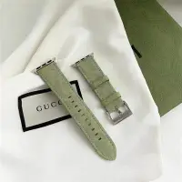 在飛比找Yahoo!奇摩拍賣優惠-新款GUCCI 大牌 時尚手錶帶適用Apple Iwatch