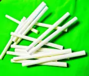 24 White Glue Sticks 4" Length 5/16 (.25) Halloween Spider Web Decor