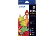 Epson 312XL ink cartridge 4 pc(s) Original High (XL) Yield Black, Cyan, Magenta, Yellow