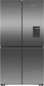 Fisher & Paykel 538L Quad Door Refrigerator - Colour::Black