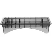 Black Barber Mat Blade Storage Limit Comb Box Salon Accessory Holder