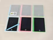 6x Mini LCD Color Writing Tablet 4.5 Inch Drawing Pads Doodle Board for Kids