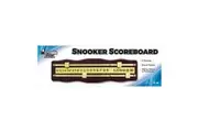 Formula Sports Snooker Billiard Manual Scoreboard Gaming Accessory Oak & Brass