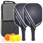 Pickleball Paddle & Ball Set with Carry Bag for Men Women AU