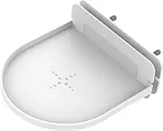 Smart Speaker Holder Wall Mount Bracket Router Wall Mount Portable Speaker Shelf, White