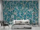 3D Floral Seamless Wallpaper Wall Mural Removable Self-adhesive 65