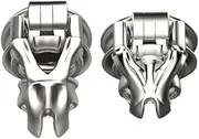 SAHOOSAFETY Men's Metal Penis Cage Chastity Belt Stainless Steel Chastity Lock Chastity Cage Bondage Sex Toys for Men(M,52mm)
