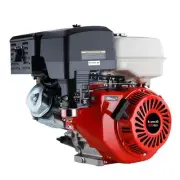 Baumr Ag 16Hp Petrol Engine Ohv Stationary Motor 4 Stroke Horizontal Shaft Repla