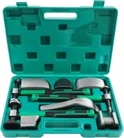 9 PCE PANEL BEATING KIT HICKORY HAMMER & DOLLY SET