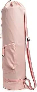 Fullishment Yoga Mat Bag with Water Bottle Pocket and Bottom Wet Pocket - Multi-Functional Storage Carrier for Yoga Mats, Patent Pending