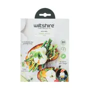 20pc Wiltshire Compostable Non-Stick Convinient Easy Use No Oil Poachies
