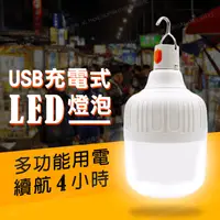 在飛比找生活市集優惠-USB充電懸掛式LED燈泡 小/中/大號