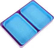 YOSADIER 1Set Large Capacity Diamond Art Tray Bead Sorting Trays for DIY Projects Durable Rhinestone Storage Containers for Painting Nail Art and Crafting