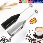 Electric Kitchen Mini Foamer Milk Frother Egg Beater Stirrer Whisk Mixer Tool CR