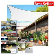 Customizable 16' x 19' Rectangle Sun Shade Sail - Elegant Outdoor UV Protection