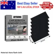 6PCS Nano Sparkle Cloth for Car Scratches Nano Magic Cloth Scratch Remover GY