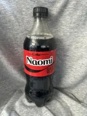 Share a Coke with Naomi 2025 Personalized Gift Coca~Cola Bottle 20oz Zero