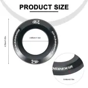 CNC Bicycle Headset Cap MTB Cove Aluminum Alloy 4.9mm thick Components