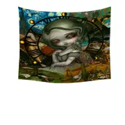Fine Art Unseelie Court Sloth Seven Deadly Sins Tapestry