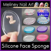Silicone Face Sponge Makeup Applicator Blender Foundation Puff Tool