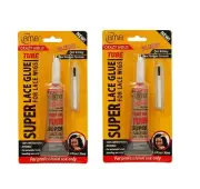 2Pc BMB Super Lace Glue Tube For Lace Wigs Crazy Hold 100% Waterproof Glue -1oz