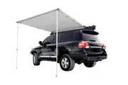 Wildtrak Evo 250 Deluxe 2.5x2.5m 4WD Side Awning 600D Canvas For Caravan Silver