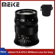 Meike 60mm F2.8 APS-C Manual Focus Macro Lens for Sony E Mount Cameras