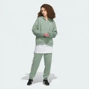 adidas 愛迪達 外套 女款 運動連帽外套 亞規 WORD FZ HOODIE 綠 IK9894