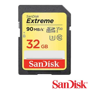 SanDisk 32G U3 90MB/s Extreme SDHC V30 記憶卡 現貨 蝦皮直送
