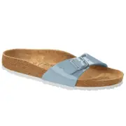 BIRKENSTOCK MADRID PATENT DOVE BLUE BIRKO FLOR