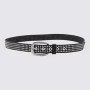 [Golden Goose] Golden Goose-Belts Blacks And Greys-Uomo 95
