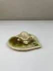 Ceramic Turtle Incense Holder - Handcrafted Ash Catcher