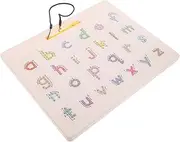 Alphabet Board Tracing Board Magnet Letters Montessori Learning Tool for Boys and Girls