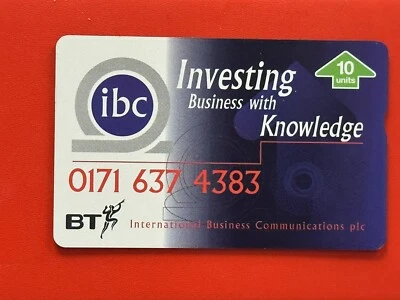 BT Phonecard 10u - IBC Investing Business Knowledge