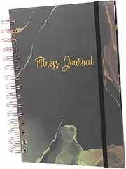 Fitness Journal Workout Log a Notebook Spiral Binding Delicate Planning Notebook for Health Management