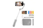 COMBO Handheld 3-Axis Gimbal Stabilizer for Smartphone Portable Phone Vlog Gimbal Built-in 215mm Extendable Rod Max. 280g Payload Supports Gesture Control Various Modes