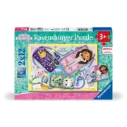 Ravensburger Gabby's Dollhouse Puzzle 2 x 12pc