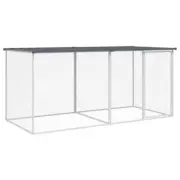 Walk-in Chicken Coop Cover Pet Run Cage Rabbit Hutch House Large 203x98x90cm
