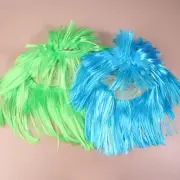 Funny Inspirational Clown Wig, Disco Punk Party Makeup Fan Colored Wig Props _ch