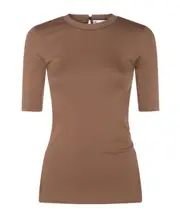jersey T-shirt S,L Brown