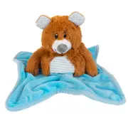 Yours Droolly Puppy Snuggle Animal Blanket Plush Dog Toy