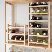 在飛比找蝦皮購物優惠-IKEA代購☻☺ 酒瓶架, 實心木 簡易酒架 紅酒架 白酒架