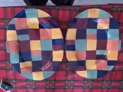Ceramic (Corsica Design) Platter, Great Presentation