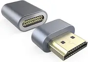 Magnetic HDMI Adapter with 20Pins Type A HDMI Female and Male Port
